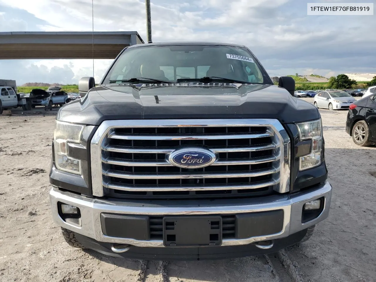 1FTEW1EF7GFB81919 2016 Ford F150 Supercrew