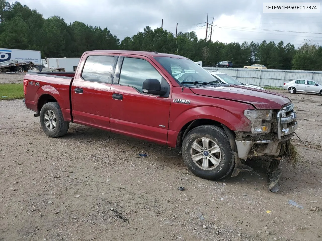 2016 Ford F150 Supercrew VIN: 1FTEW1EP5GFC17874 Lot: 73793744