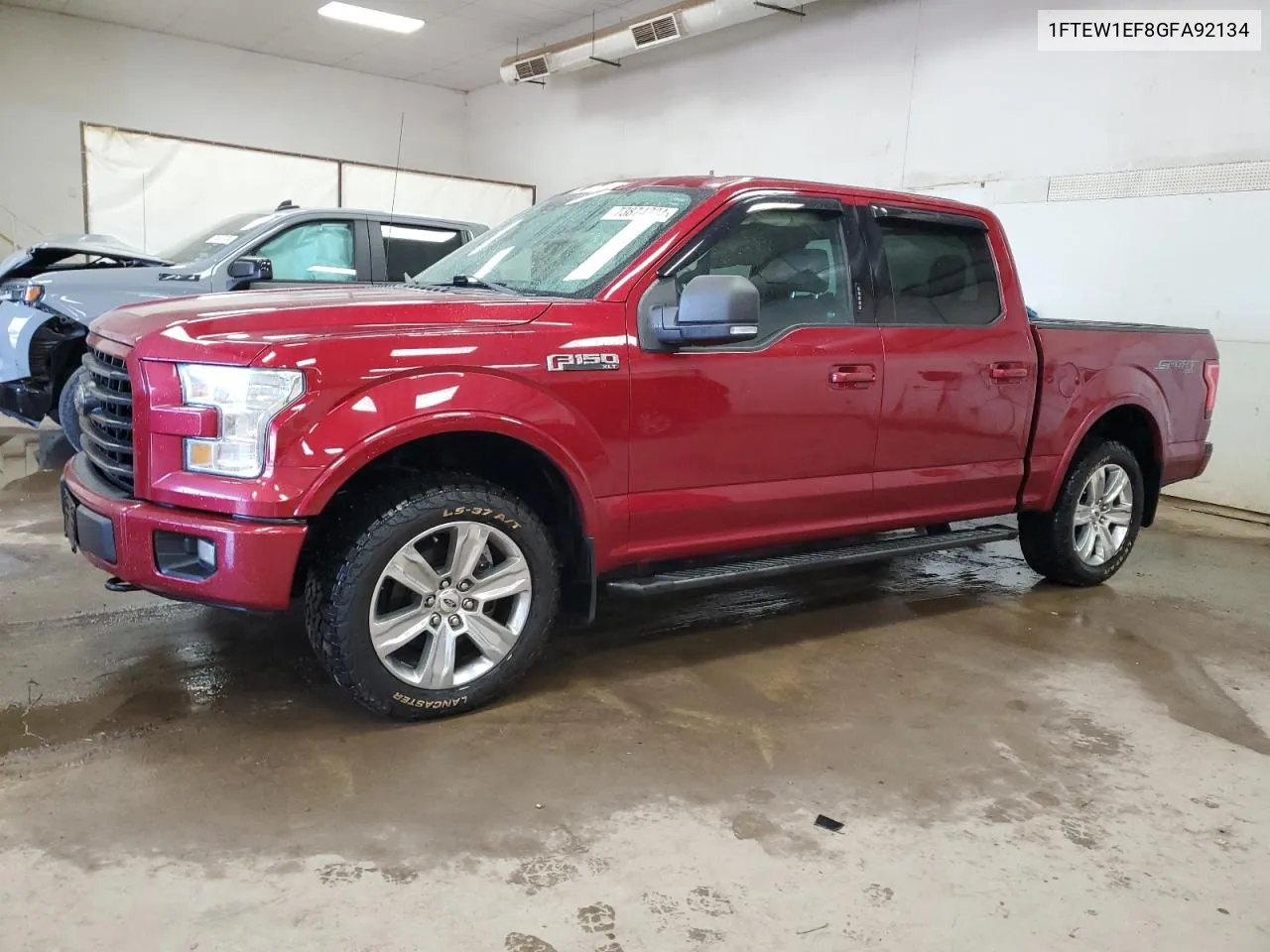 2016 Ford F150 Supercrew VIN: 1FTEW1EF8GFA92134 Lot: 73874334