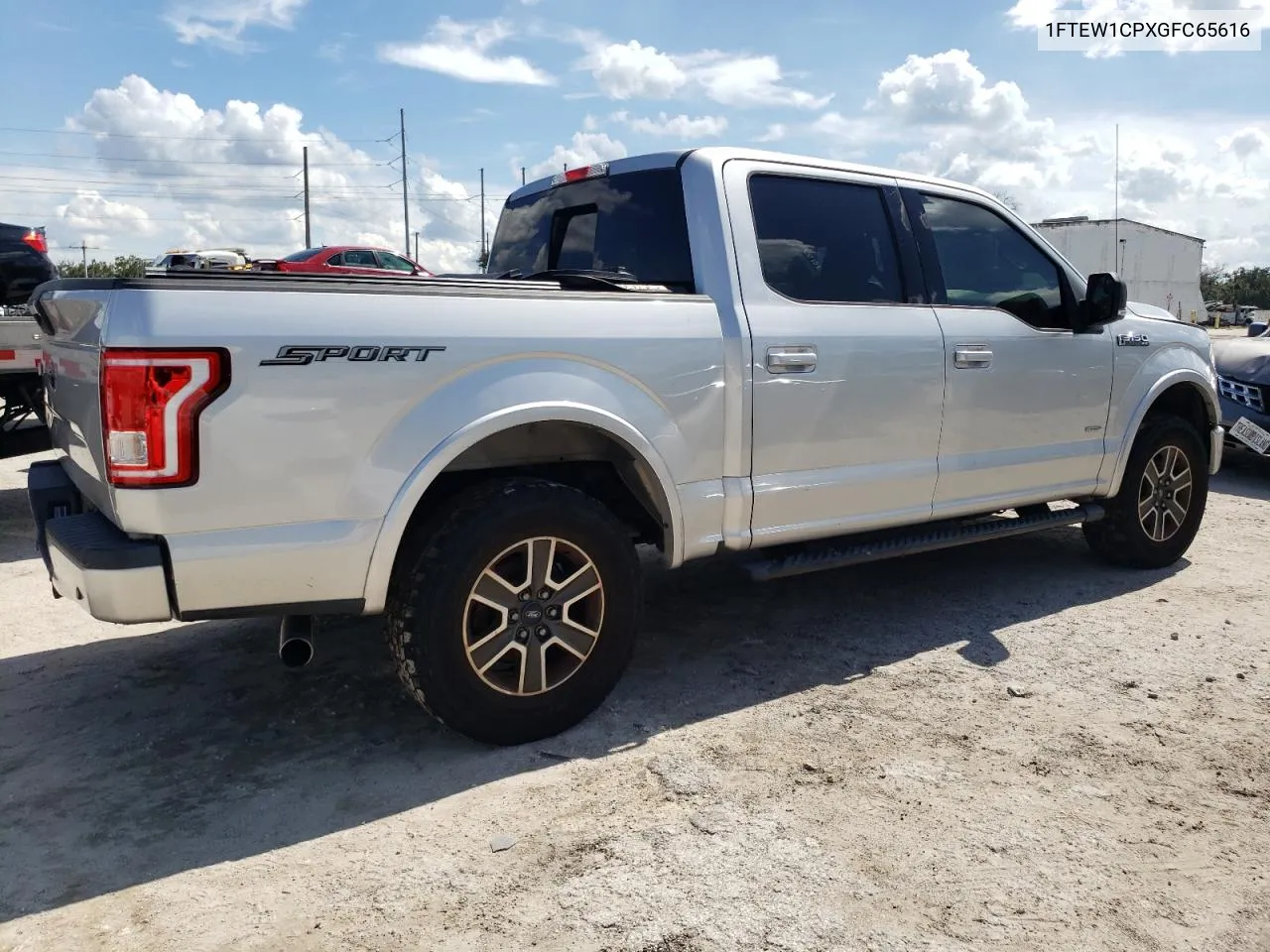 2016 Ford F150 Supercrew VIN: 1FTEW1CPXGFC65616 Lot: 73917734