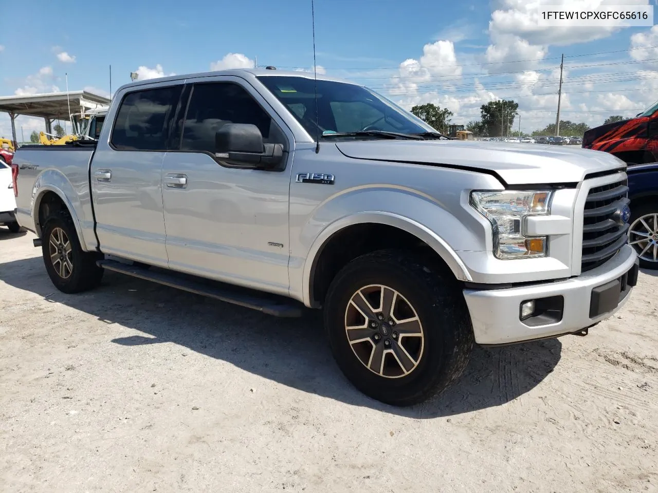 2016 Ford F150 Supercrew VIN: 1FTEW1CPXGFC65616 Lot: 73917734