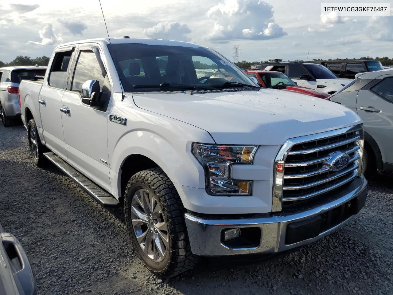 2016 Ford F150 Supercrew VIN: 1FTEW1CG3GKF76487 Lot: 73987994