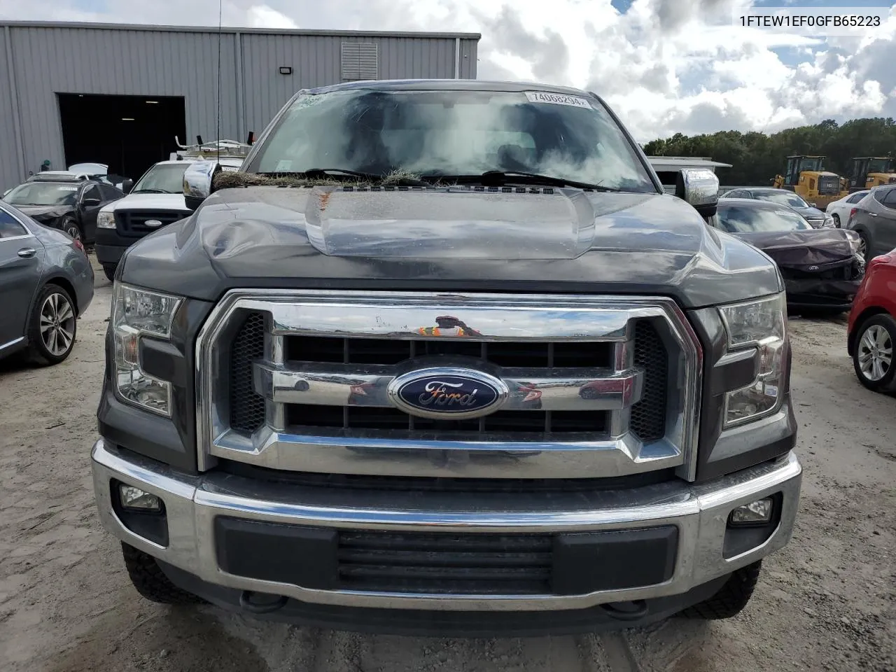 2016 Ford F150 Supercrew VIN: 1FTEW1EF0GFB65223 Lot: 74068294