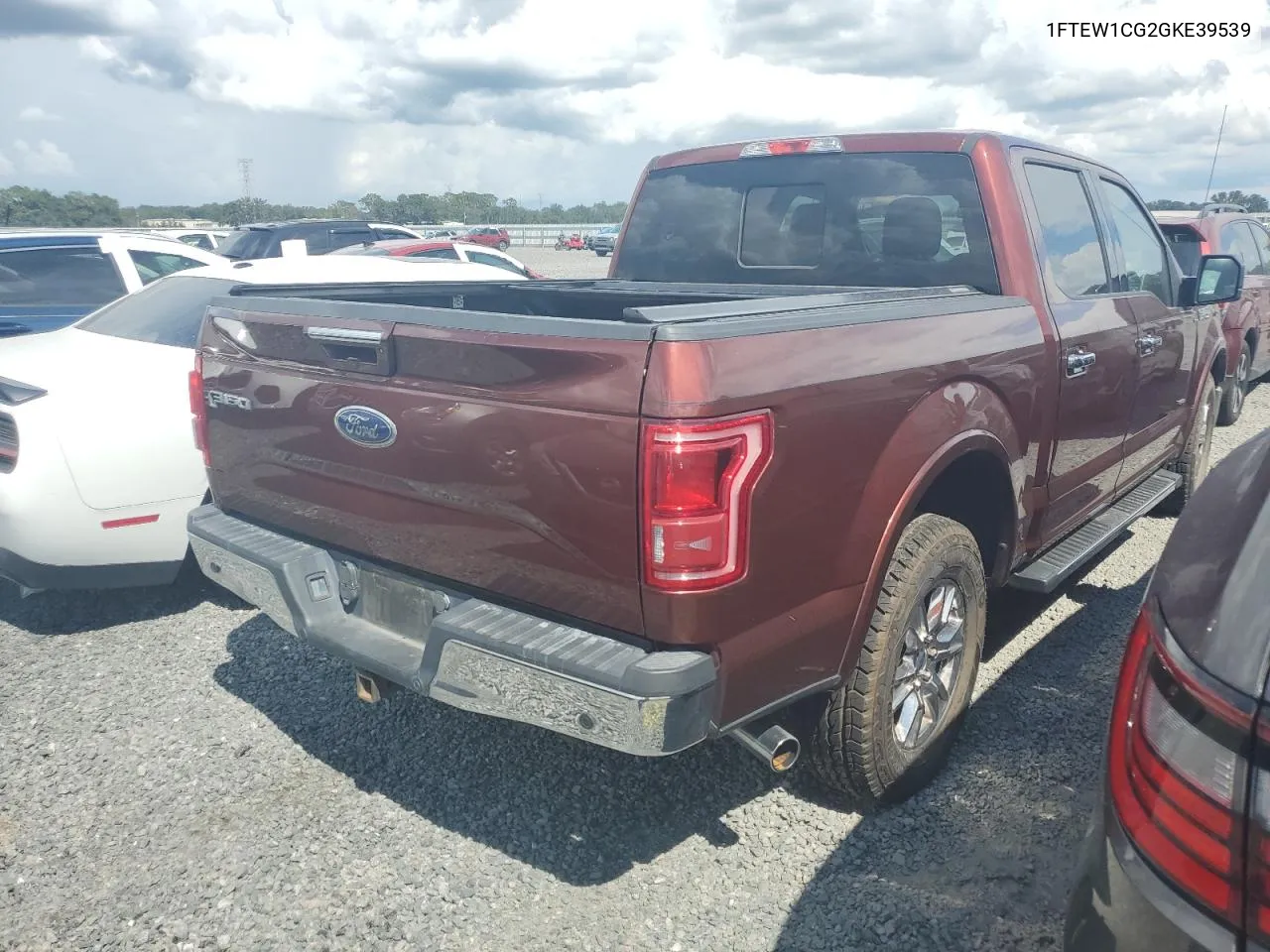 2016 Ford F150 Supercrew VIN: 1FTEW1CG2GKE39539 Lot: 74082864