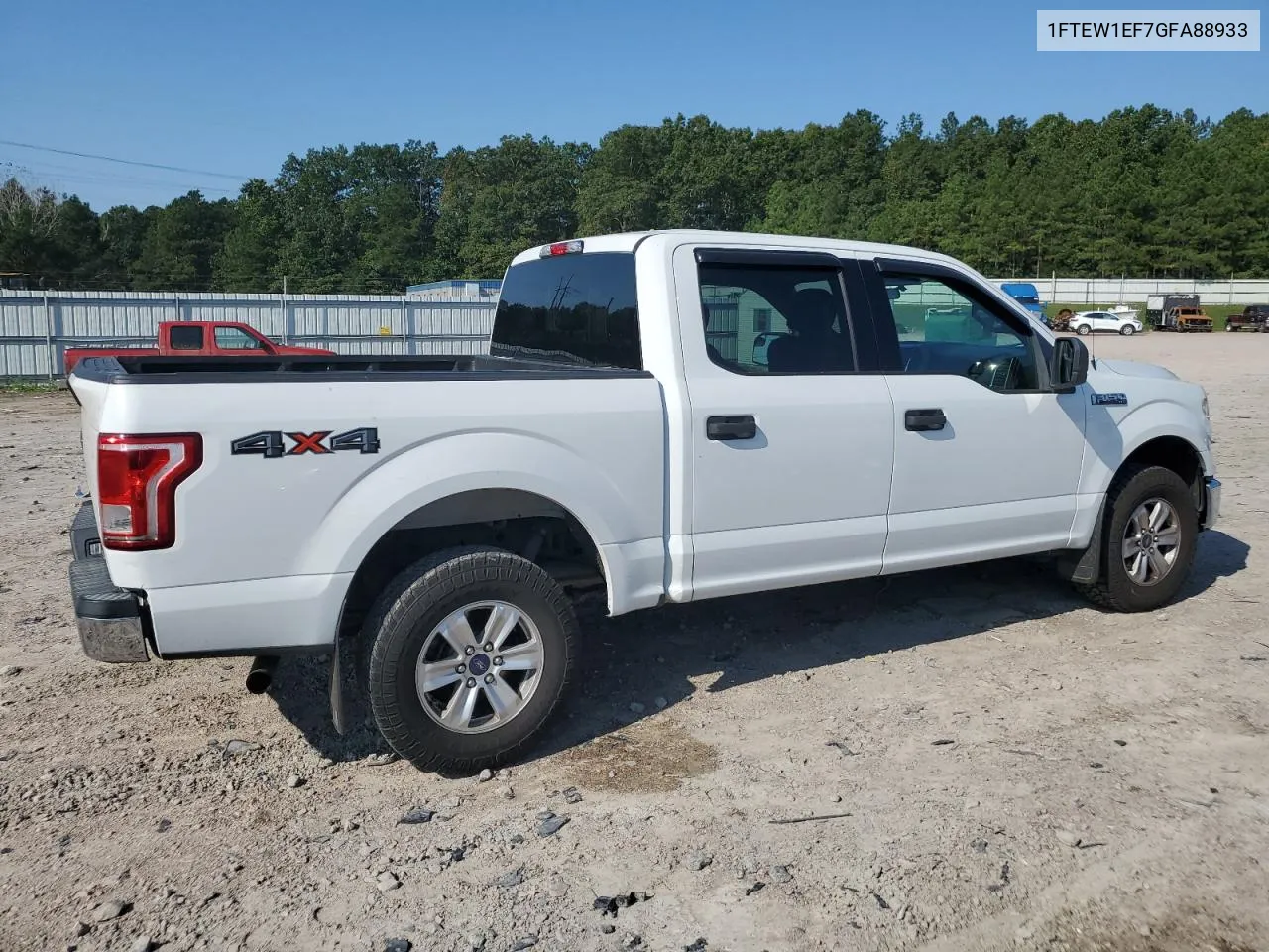 2016 Ford F150 Supercrew VIN: 1FTEW1EF7GFA88933 Lot: 74118444