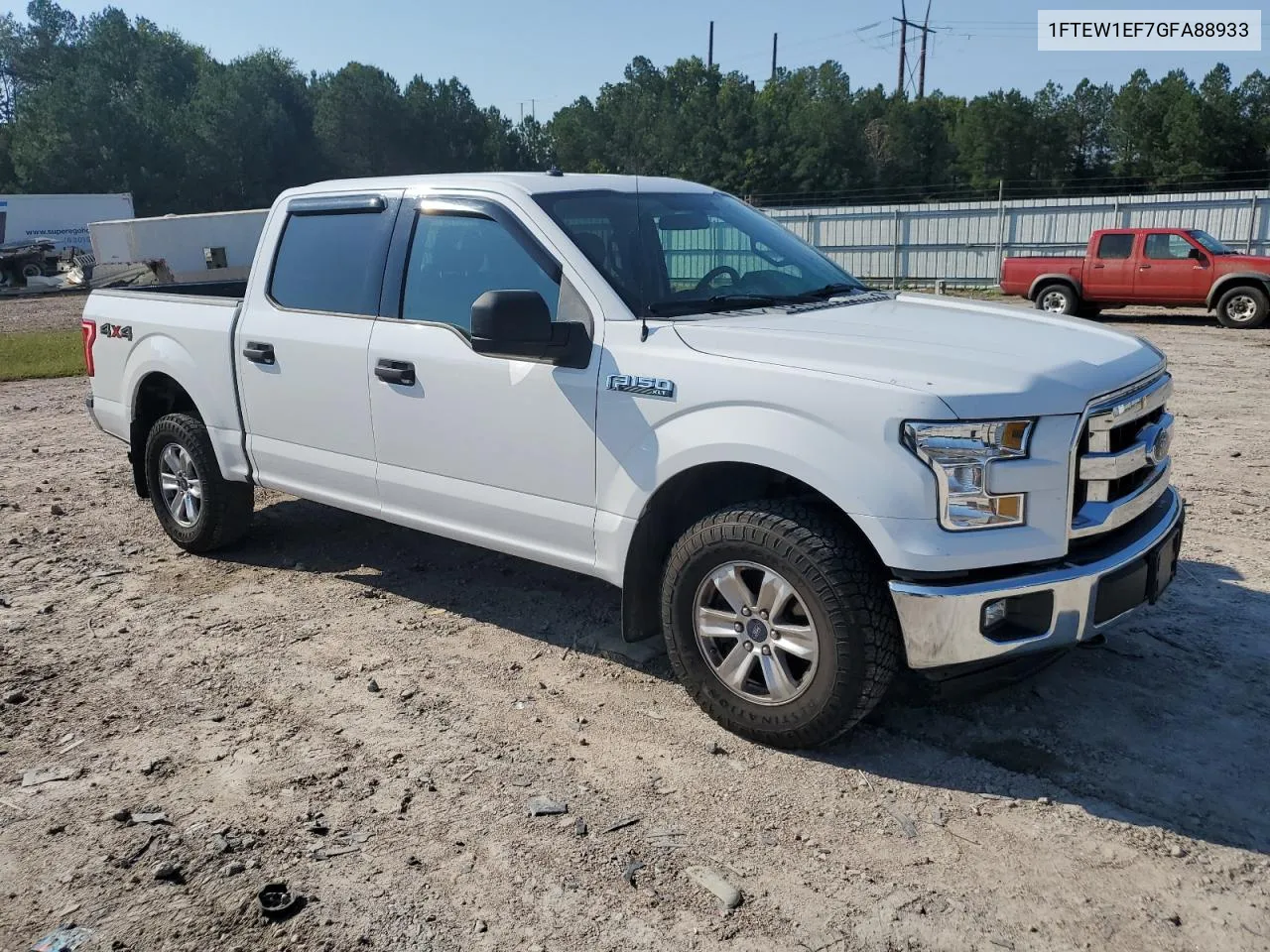 2016 Ford F150 Supercrew VIN: 1FTEW1EF7GFA88933 Lot: 74118444