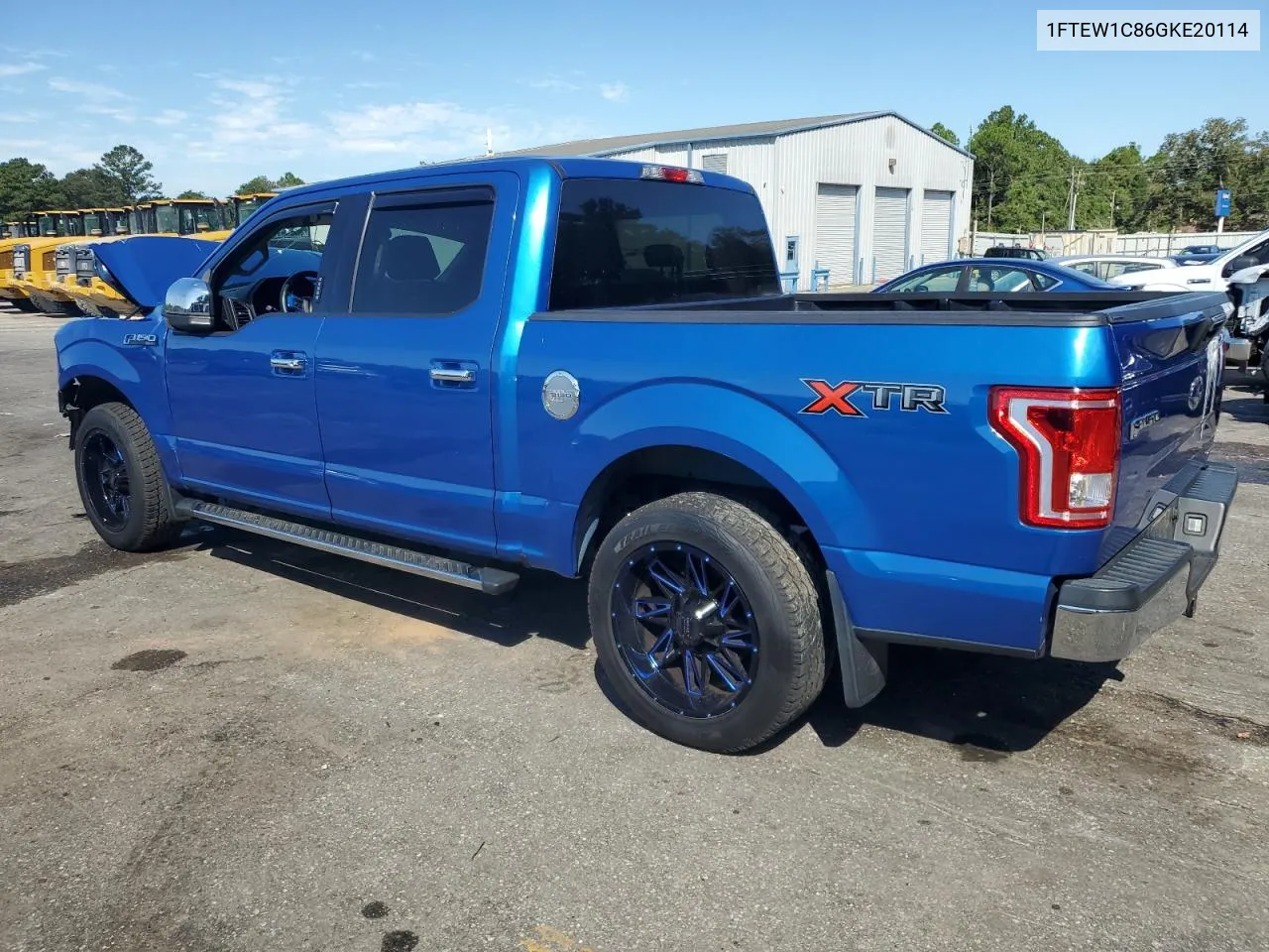 2016 Ford F150 Supercrew VIN: 1FTEW1C86GKE20114 Lot: 74197974