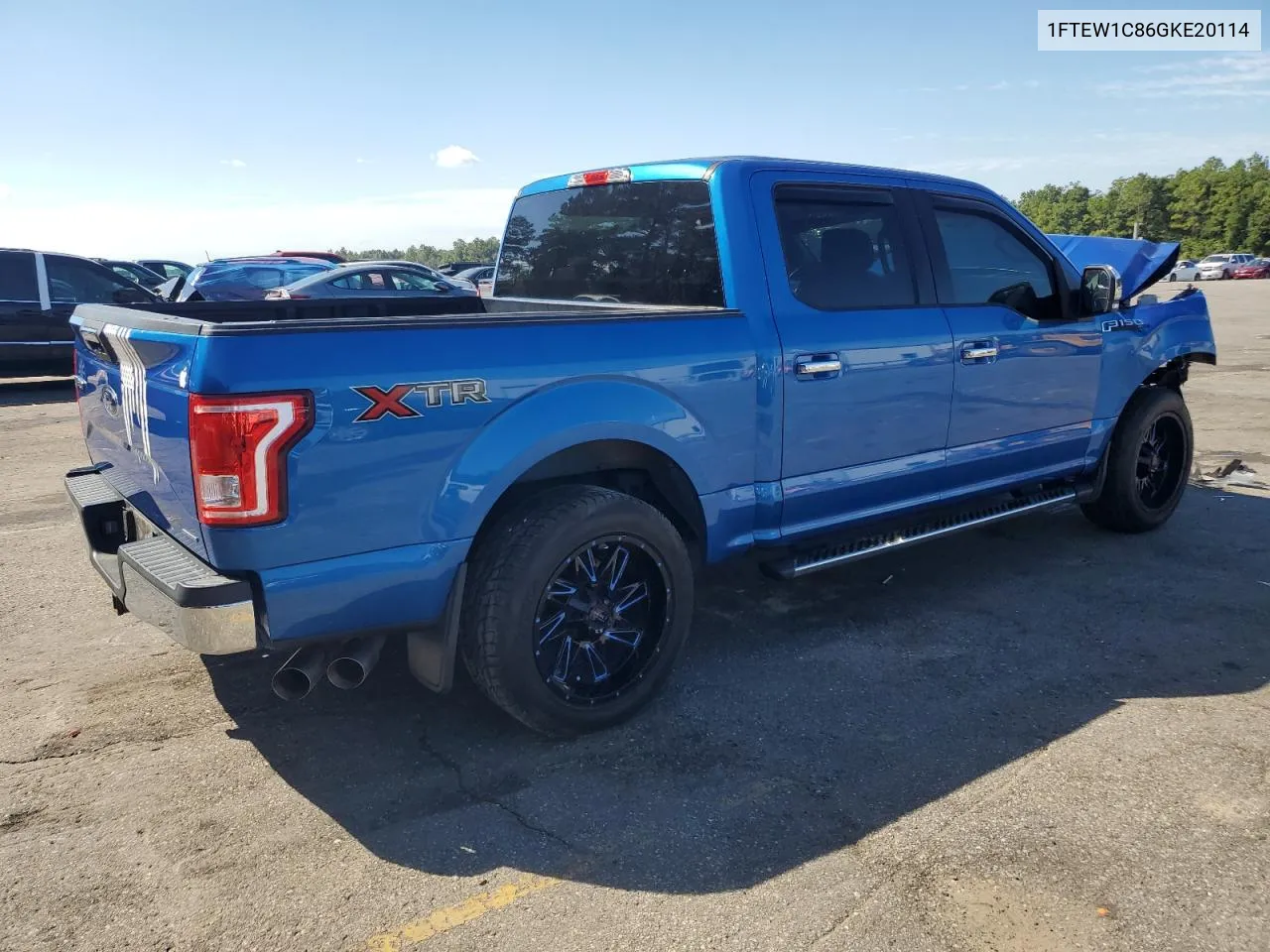 2016 Ford F150 Supercrew VIN: 1FTEW1C86GKE20114 Lot: 74197974