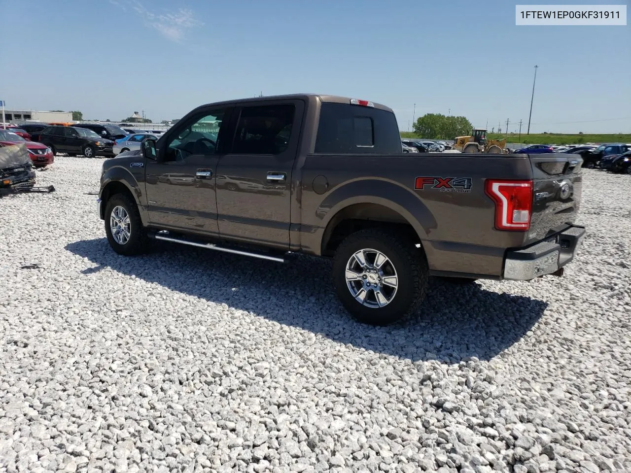 1FTEW1EP0GKF31911 2016 Ford F150 Supercrew