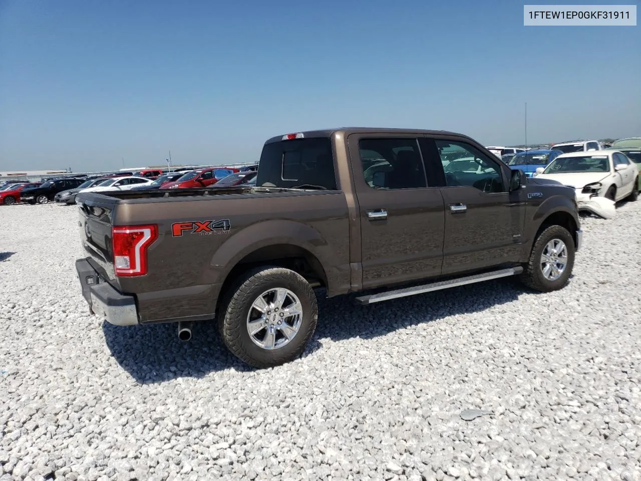 1FTEW1EP0GKF31911 2016 Ford F150 Supercrew