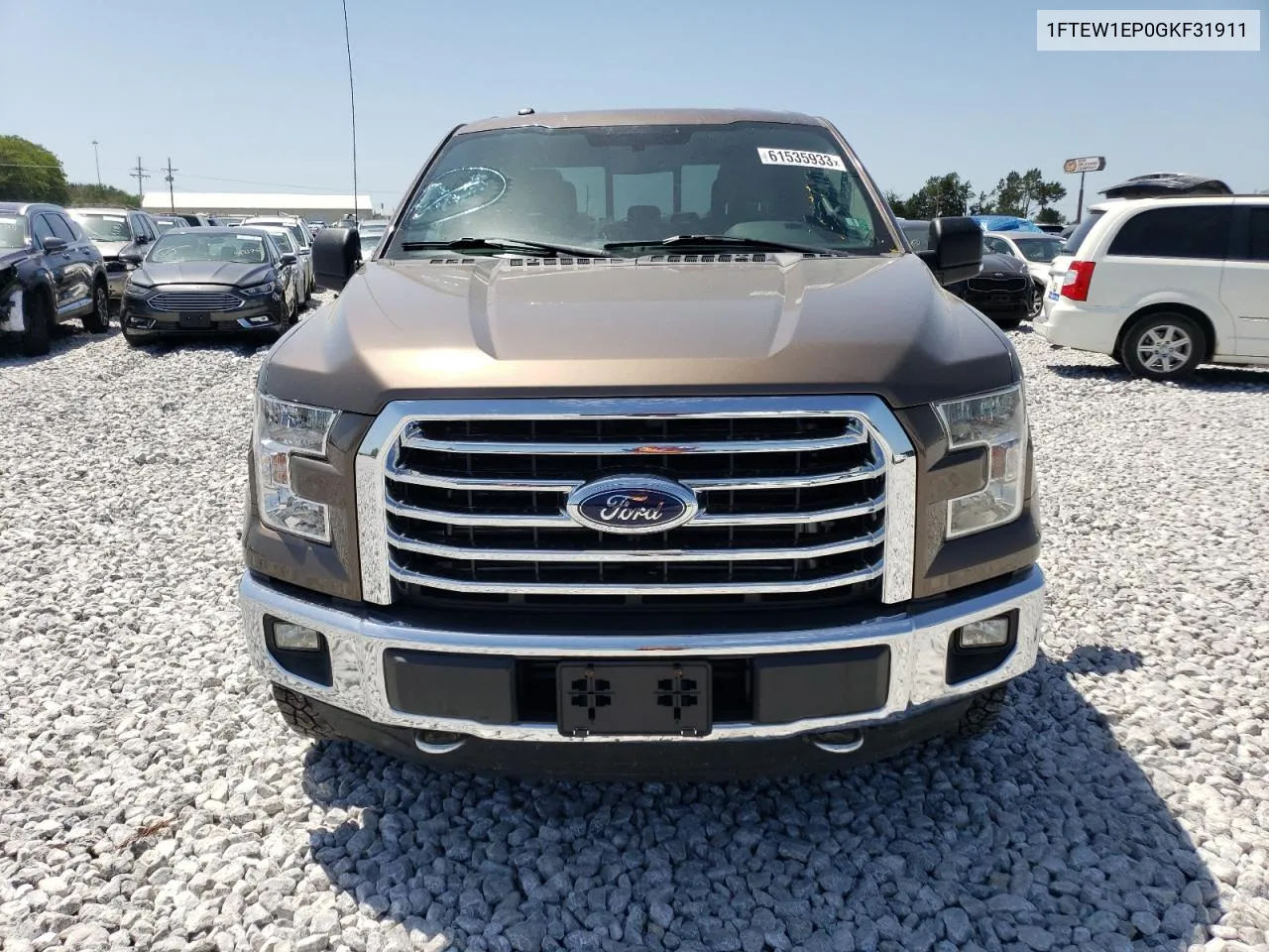 1FTEW1EP0GKF31911 2016 Ford F150 Supercrew