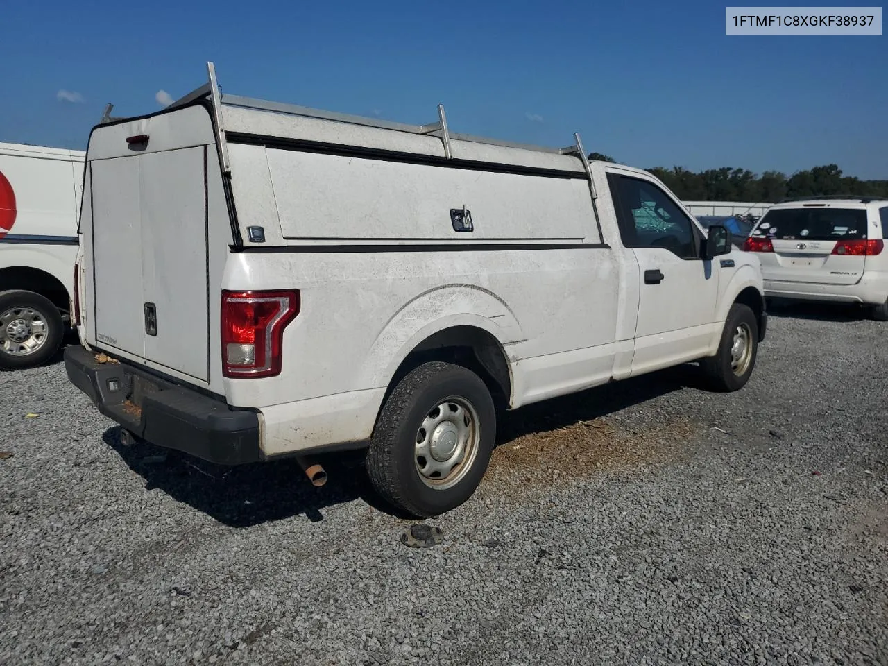 2016 Ford F150 VIN: 1FTMF1C8XGKF38937 Lot: 74307704