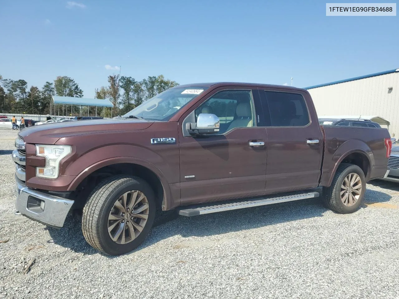 1FTEW1EG9GFB34688 2016 Ford F150 Supercrew