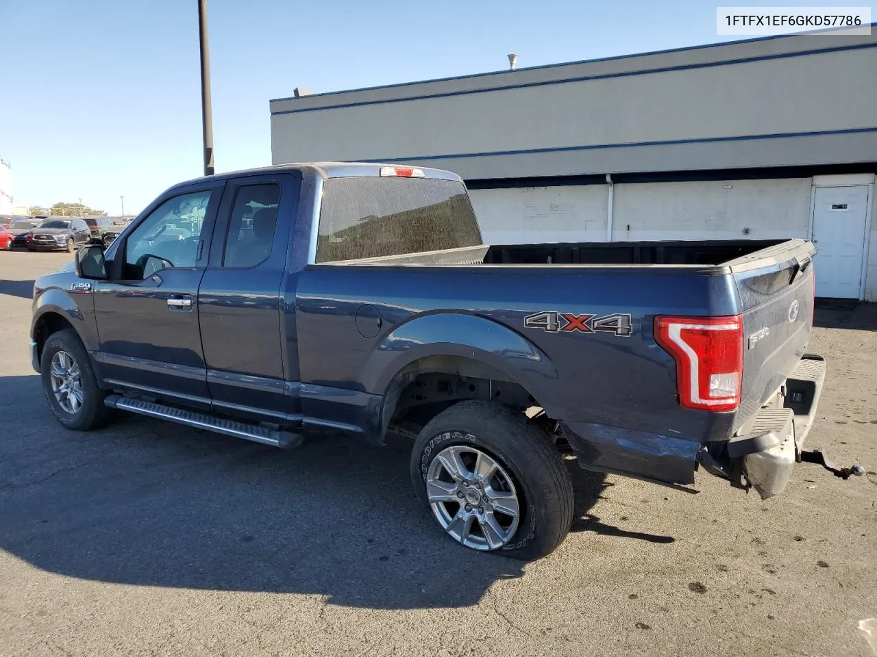 2016 Ford F150 Super Cab VIN: 1FTFX1EF6GKD57786 Lot: 74348244