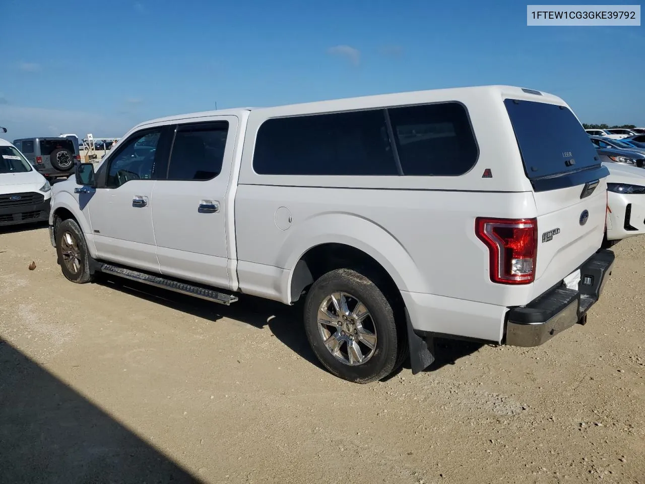 2016 Ford F150 Supercrew VIN: 1FTEW1CG3GKE39792 Lot: 74367434