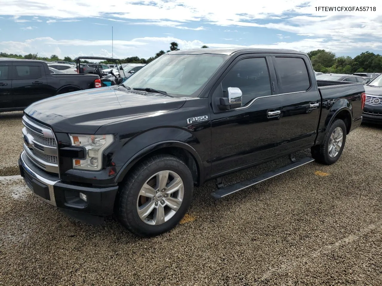 2016 Ford F150 Supercrew VIN: 1FTEW1CFXGFA55718 Lot: 74540804