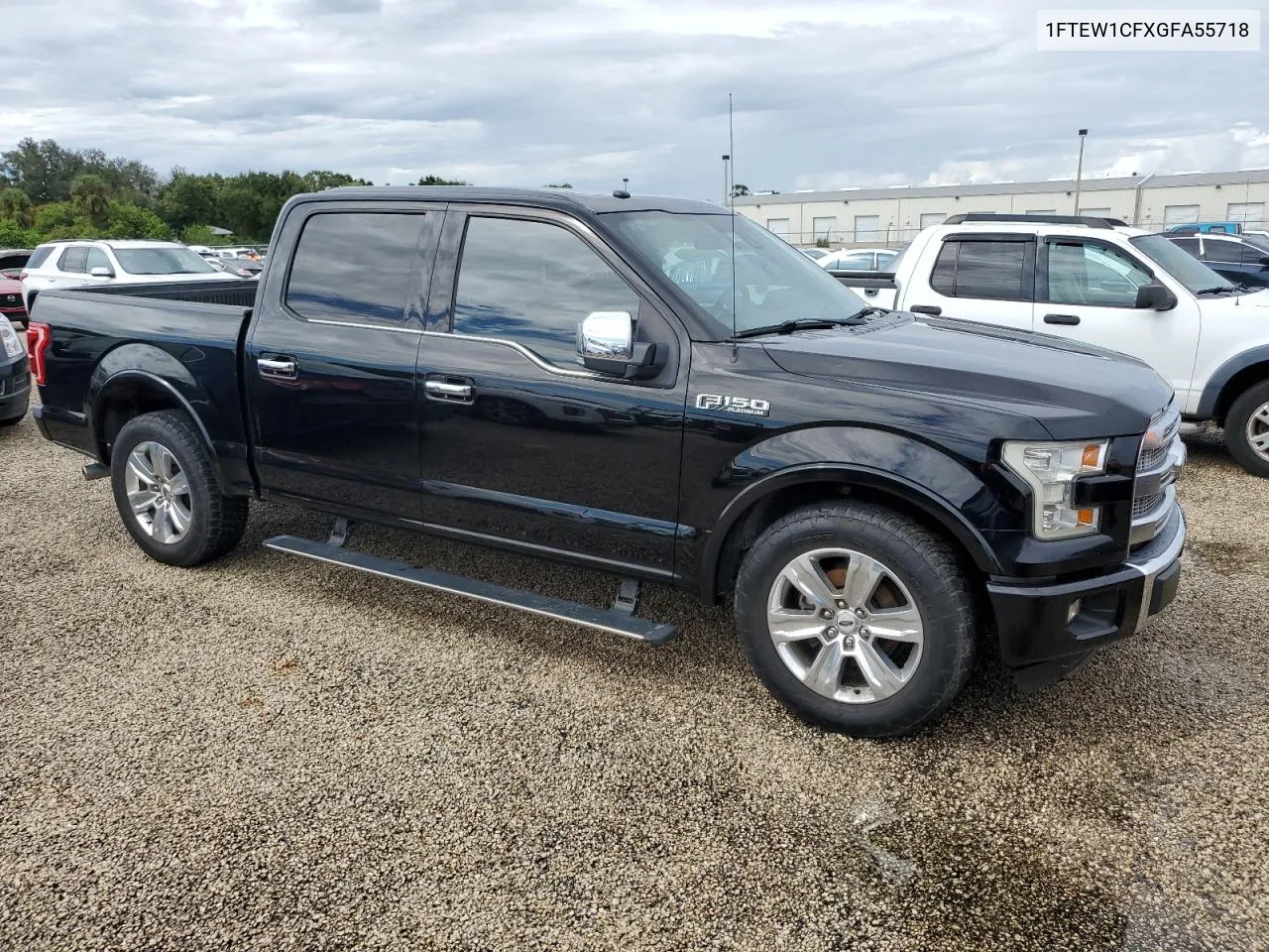 2016 Ford F150 Supercrew VIN: 1FTEW1CFXGFA55718 Lot: 74540804