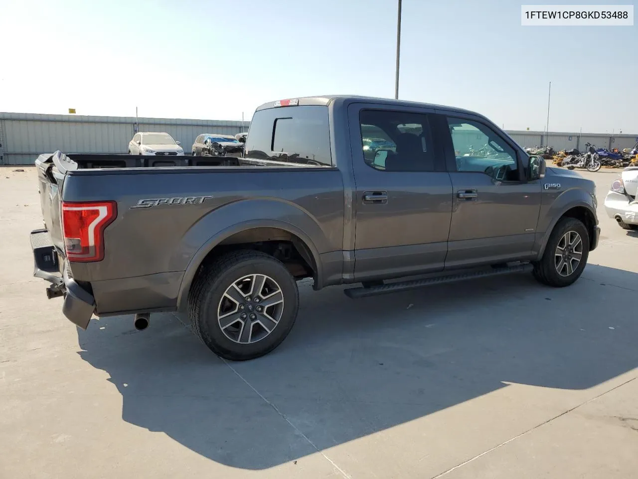 1FTEW1CP8GKD53488 2016 Ford F150 Supercrew