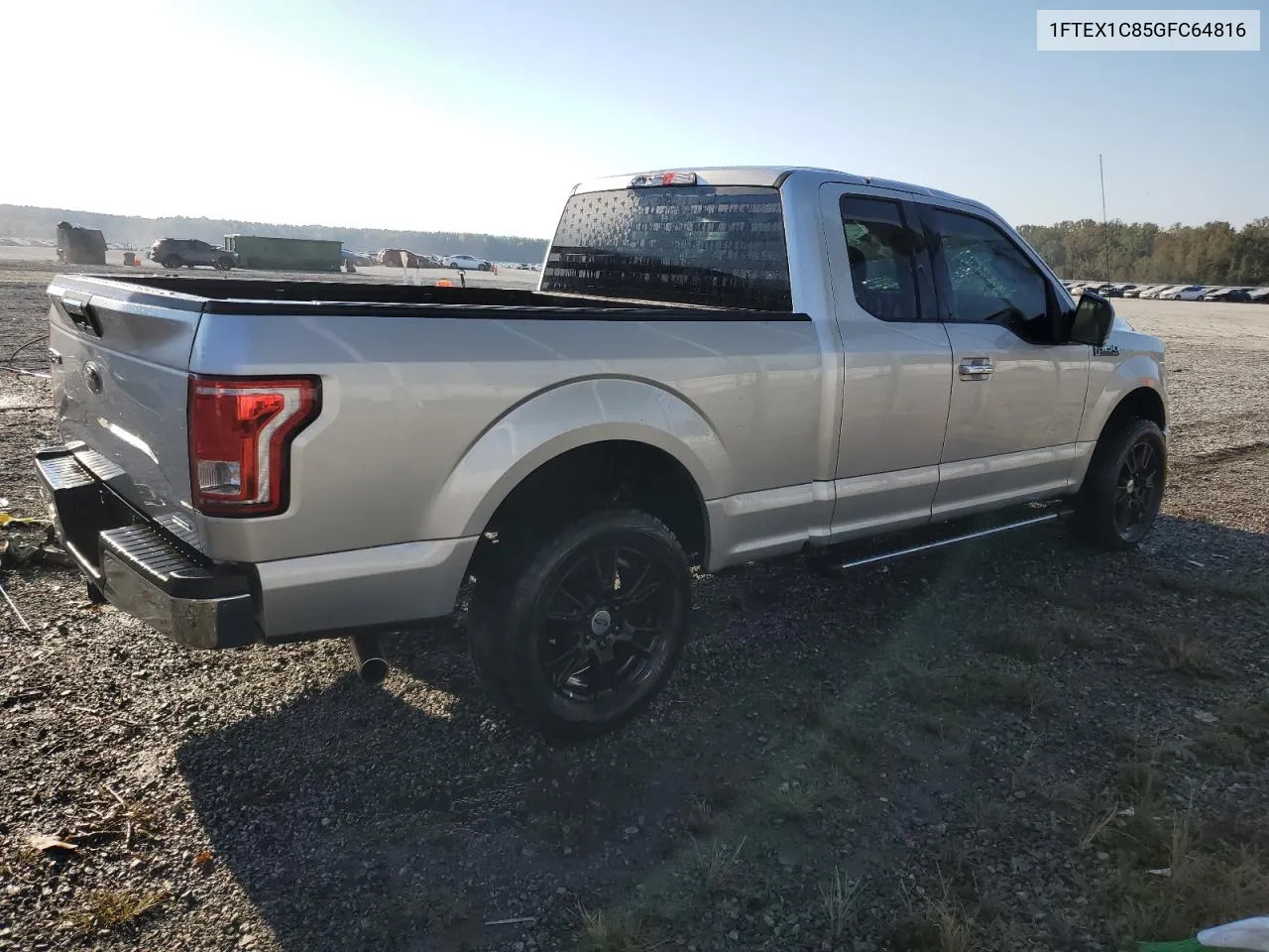 2016 Ford F150 Super Cab VIN: 1FTEX1C85GFC64816 Lot: 75040684