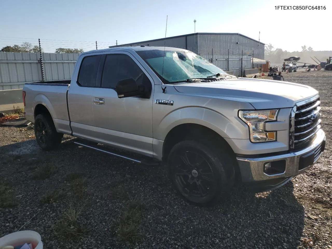 2016 Ford F150 Super Cab VIN: 1FTEX1C85GFC64816 Lot: 75040684