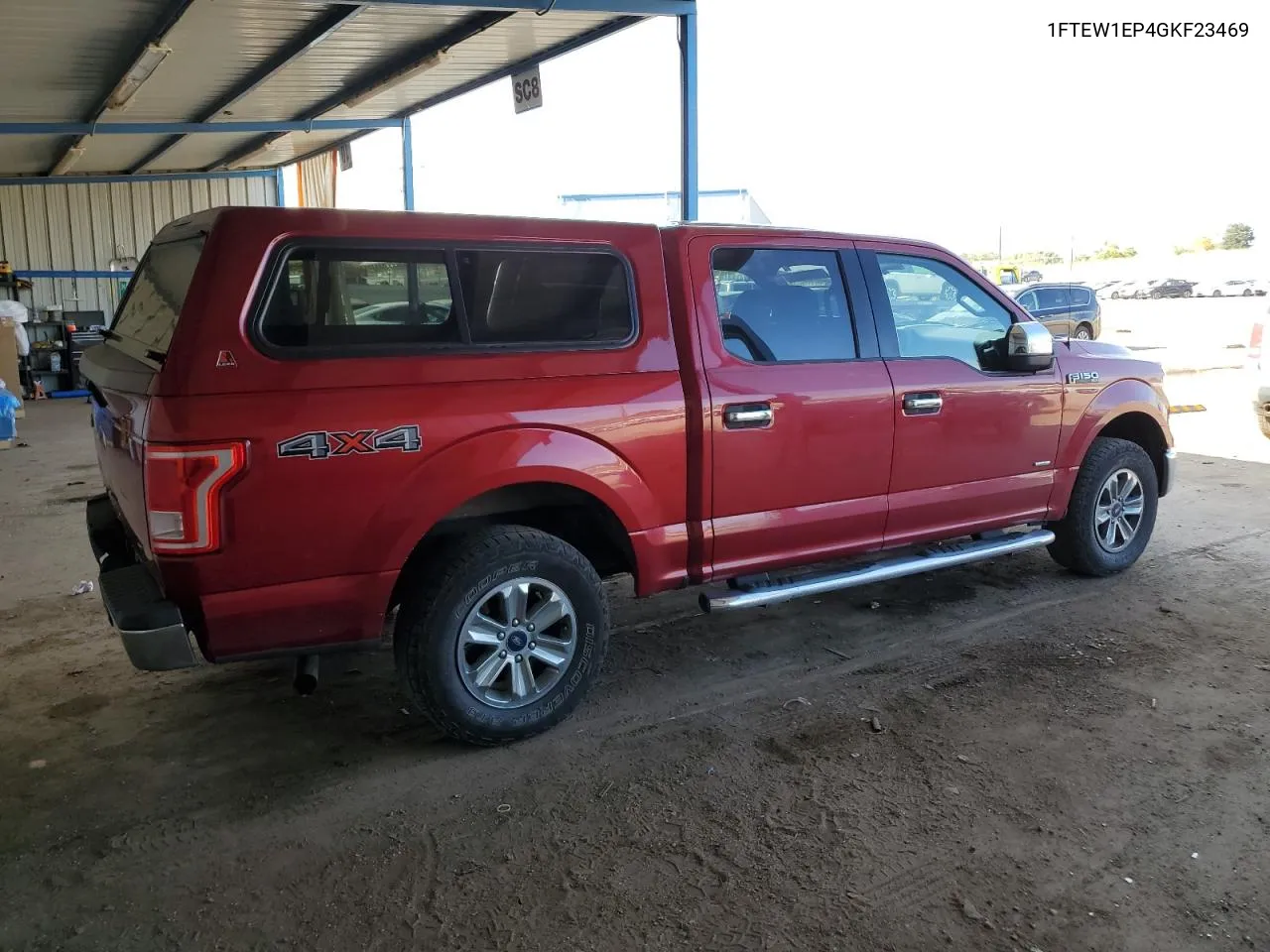 2016 Ford F150 Supercrew VIN: 1FTEW1EP4GKF23469 Lot: 75057024