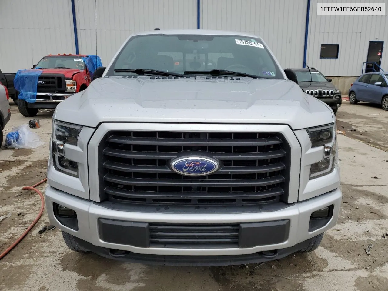 2016 Ford F150 Supercrew VIN: 1FTEW1EF6GFB52640 Lot: 75230294