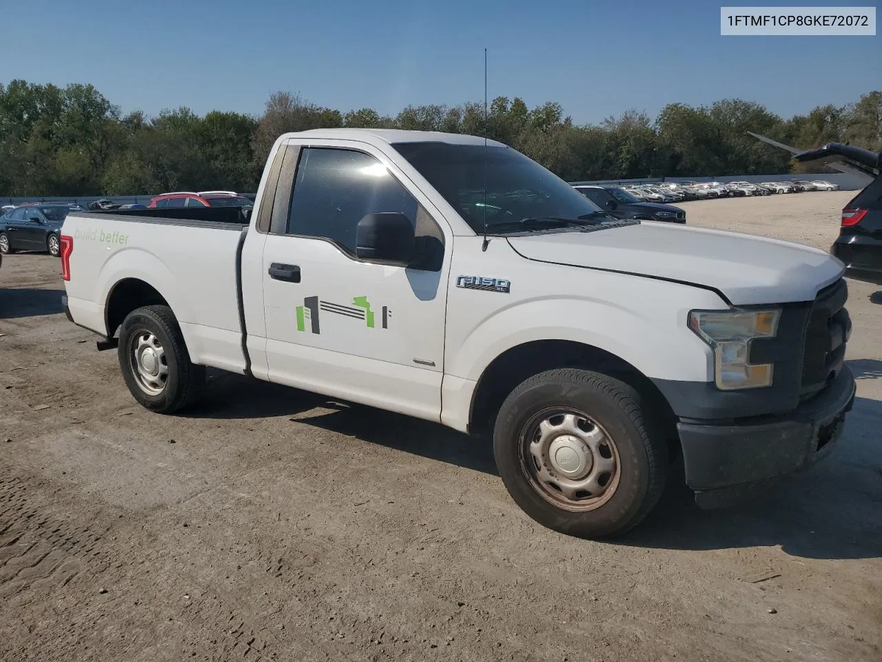 2016 Ford F150 VIN: 1FTMF1CP8GKE72072 Lot: 75253664