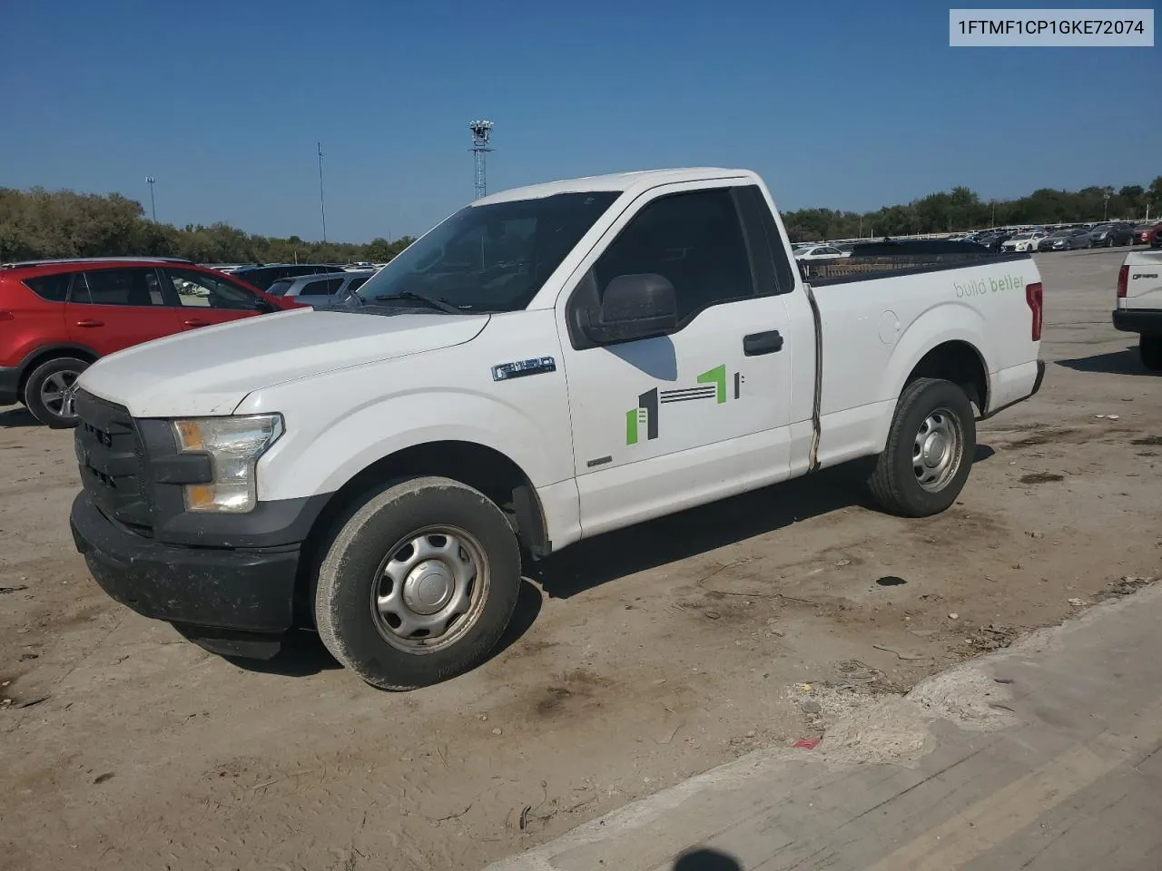 2016 Ford F150 VIN: 1FTMF1CP1GKE72074 Lot: 75253804