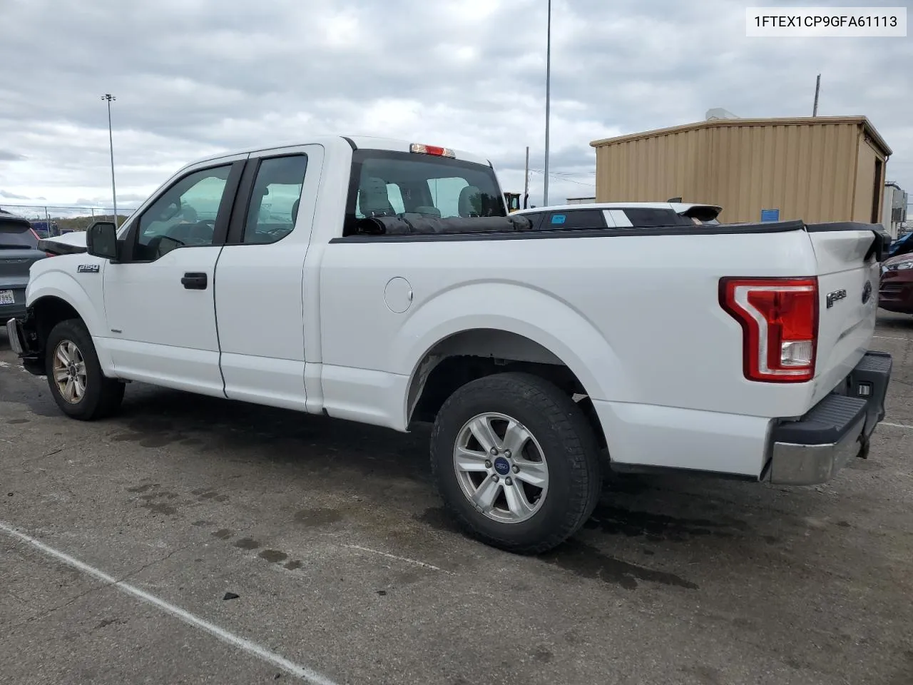 2016 Ford F150 Super Cab VIN: 1FTEX1CP9GFA61113 Lot: 75466664