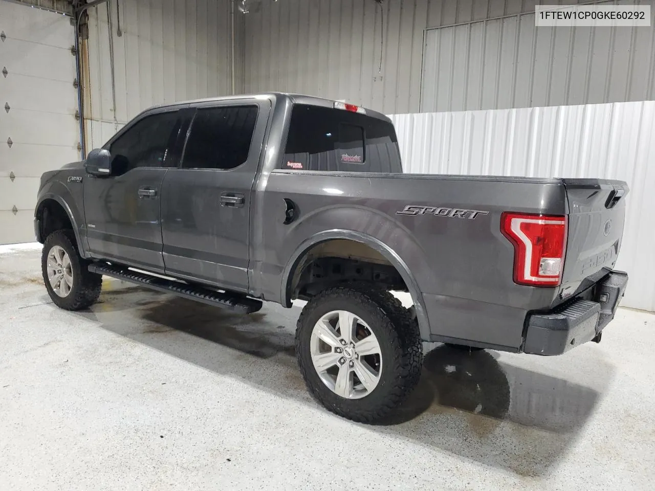 2016 Ford F150 Supercrew VIN: 1FTEW1CP0GKE60292 Lot: 75491644