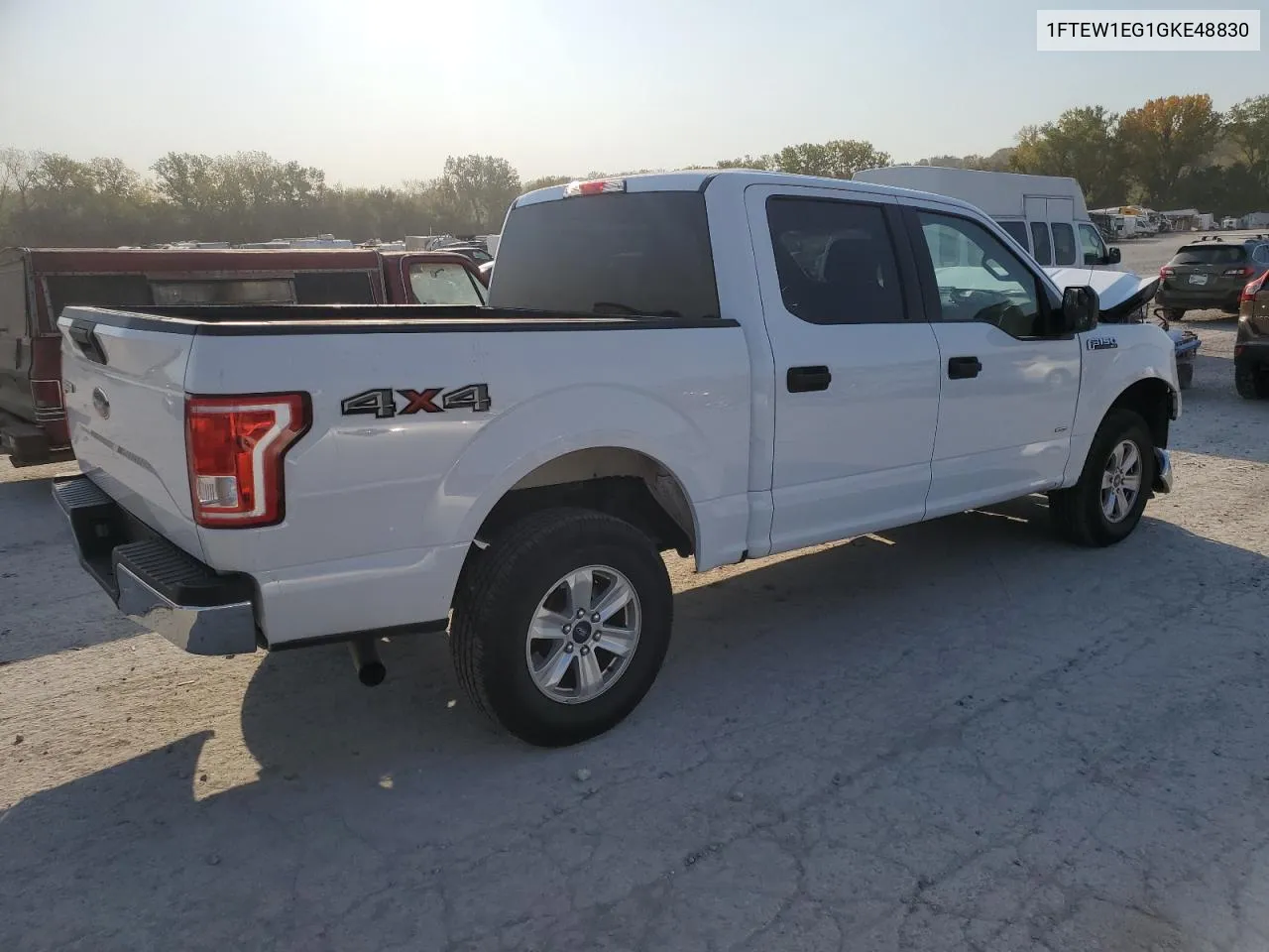 2016 Ford F150 Supercrew VIN: 1FTEW1EG1GKE48830 Lot: 75540984