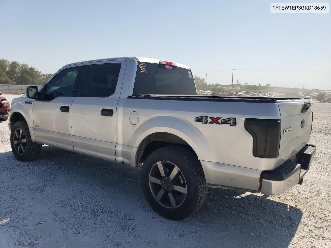 2016 Ford F150 Supercrew VIN: 1FTEW1EP3GKD18659 Lot: 75570474