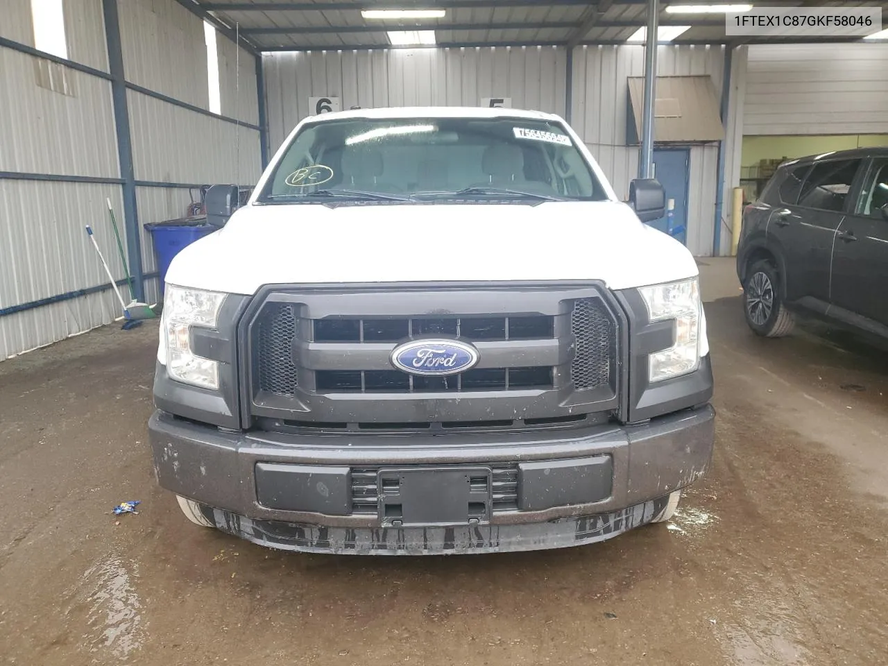 2016 Ford F150 Super Cab VIN: 1FTEX1C87GKF58046 Lot: 75645694