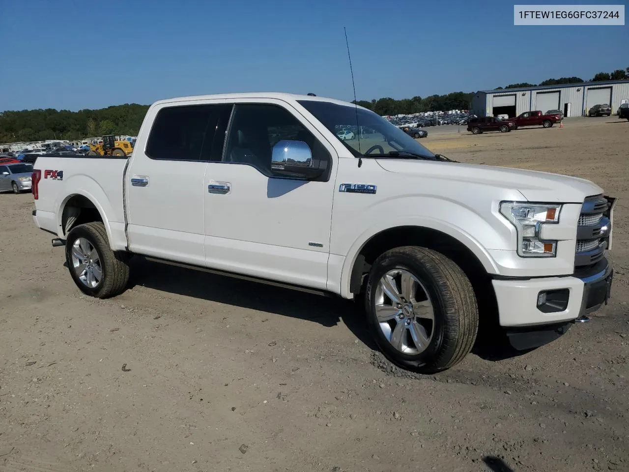 2016 Ford F150 Supercrew VIN: 1FTEW1EG6GFC37244 Lot: 75798514