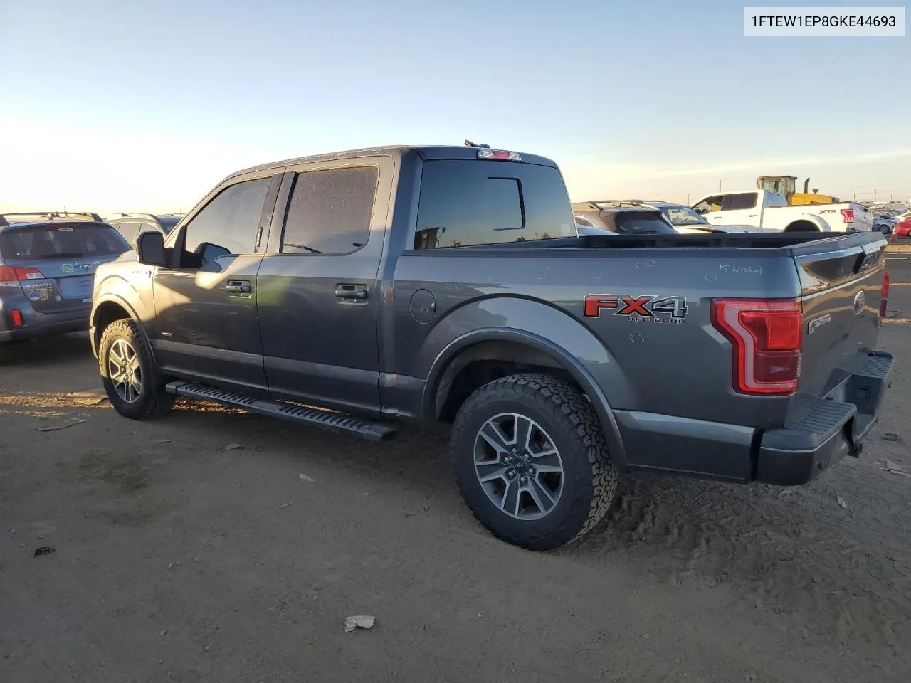 2016 Ford F150 Supercrew VIN: 1FTEW1EP8GKE44693 Lot: 75883774