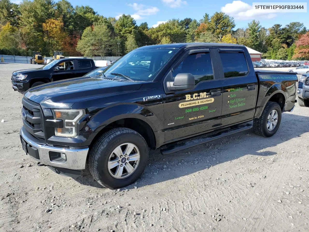 1FTEW1EP9GFB33444 2016 Ford F150 Supercrew