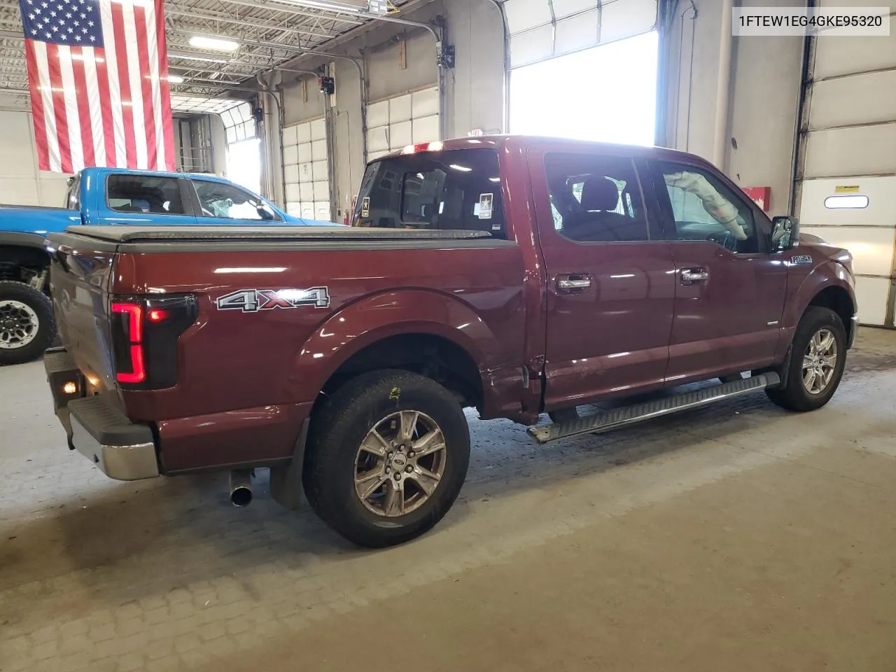 2016 Ford F150 Supercrew VIN: 1FTEW1EG4GKE95320 Lot: 75958444