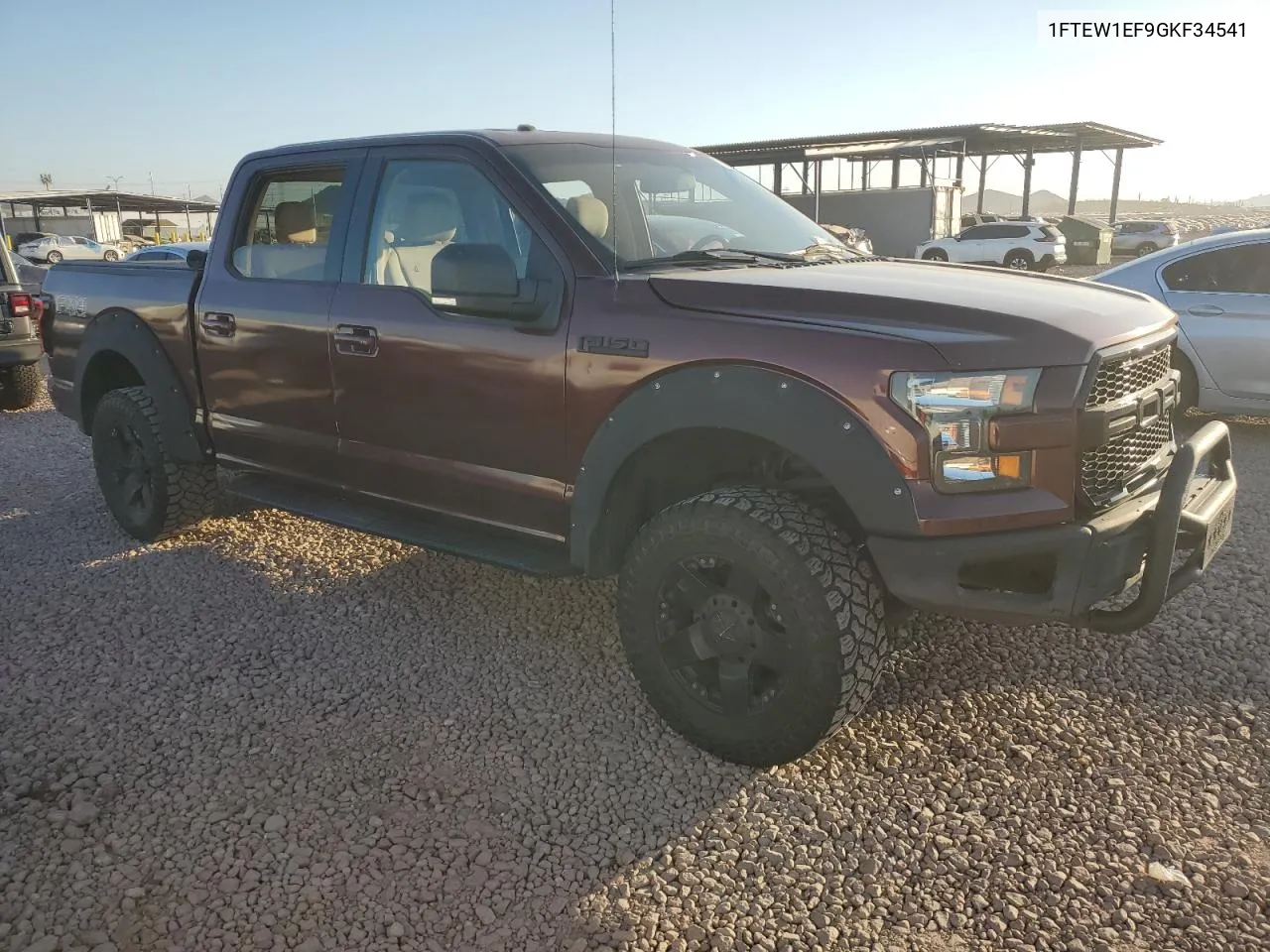 2016 Ford F150 Supercrew VIN: 1FTEW1EF9GKF34541 Lot: 75962154