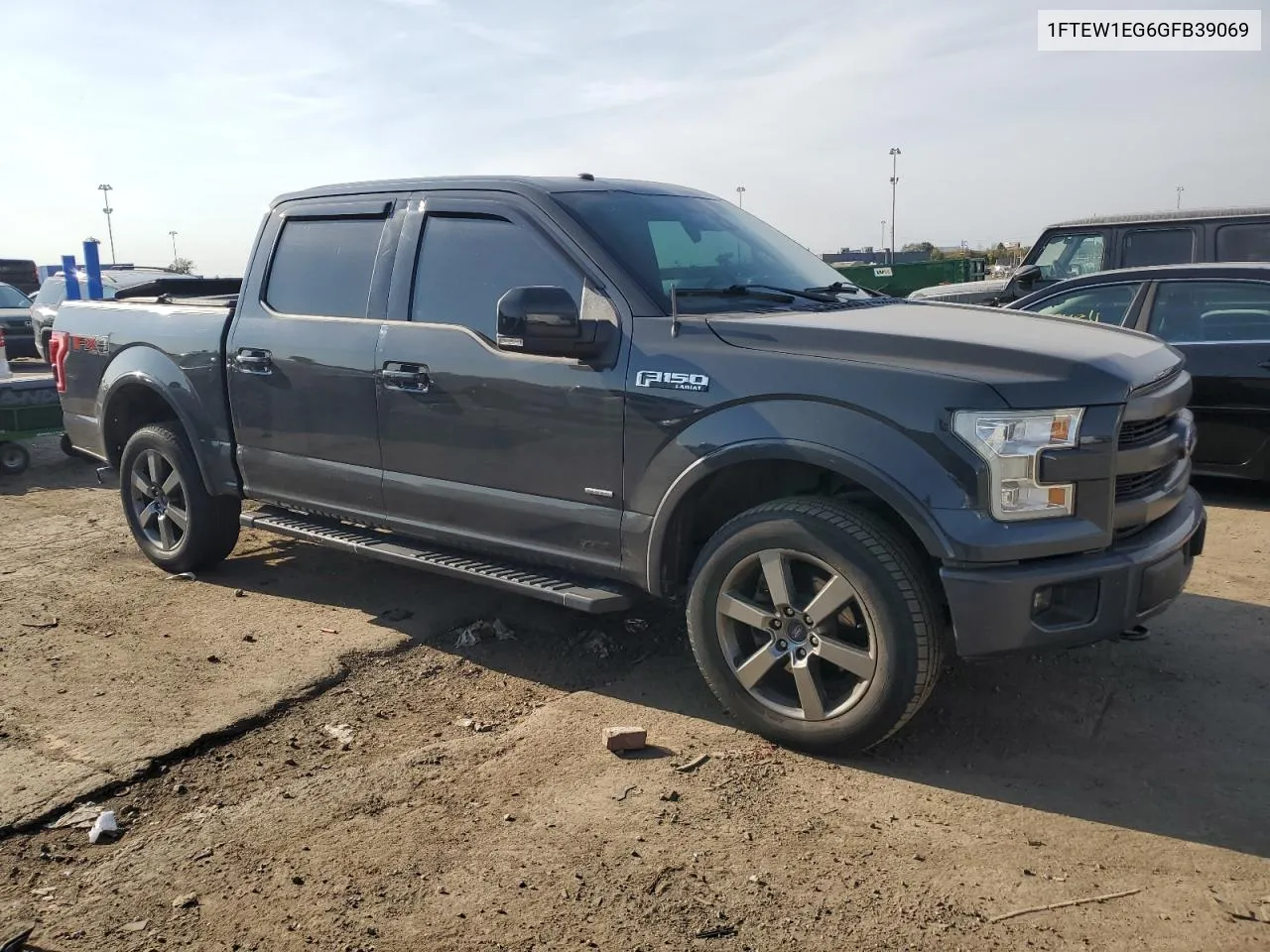 2016 Ford F150 Supercrew VIN: 1FTEW1EG6GFB39069 Lot: 75991494