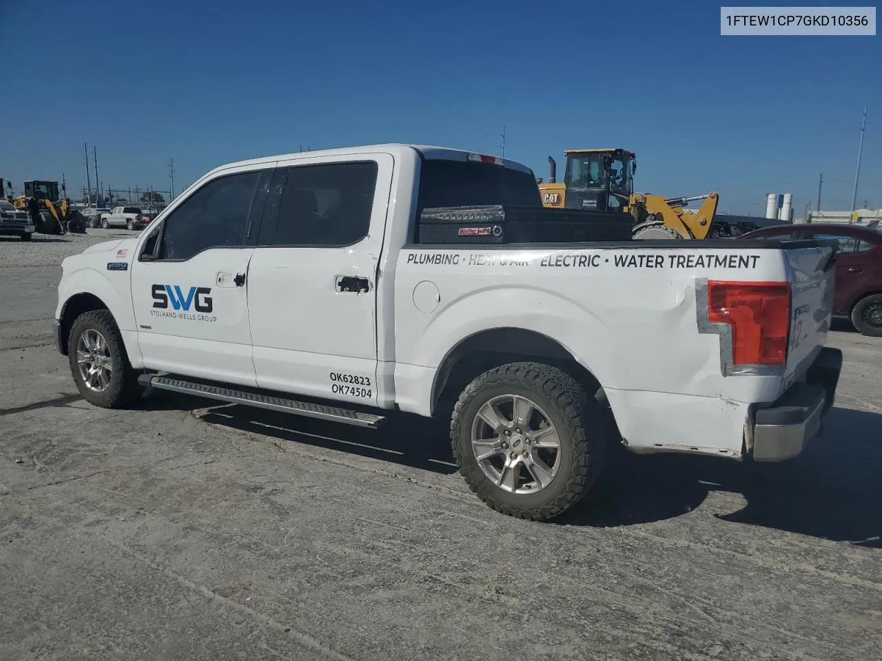 2016 Ford F150 Supercrew VIN: 1FTEW1CP7GKD10356 Lot: 76029384