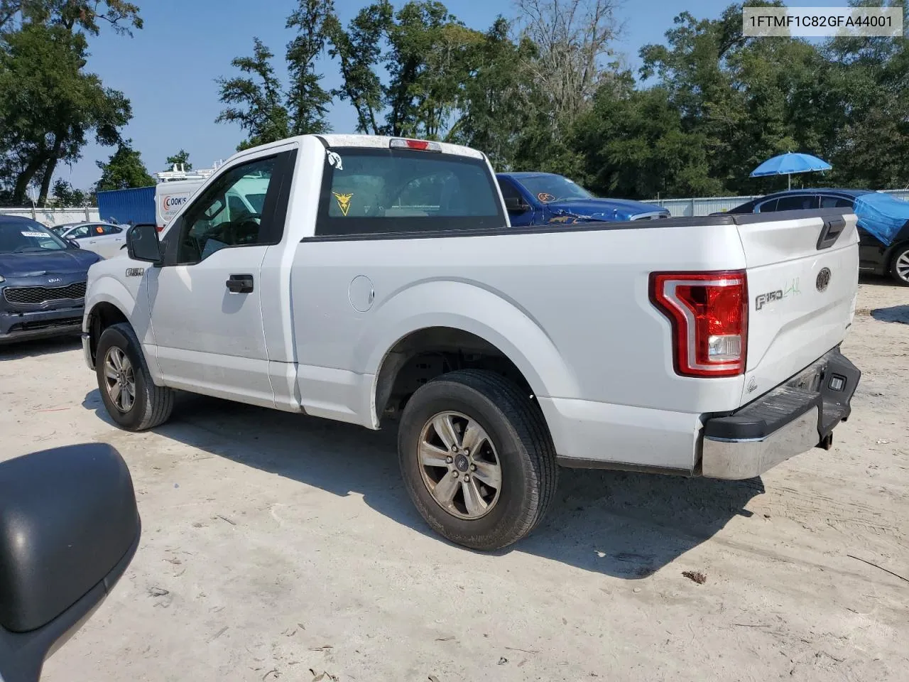 2016 Ford F150 VIN: 1FTMF1C82GFA44001 Lot: 76153074