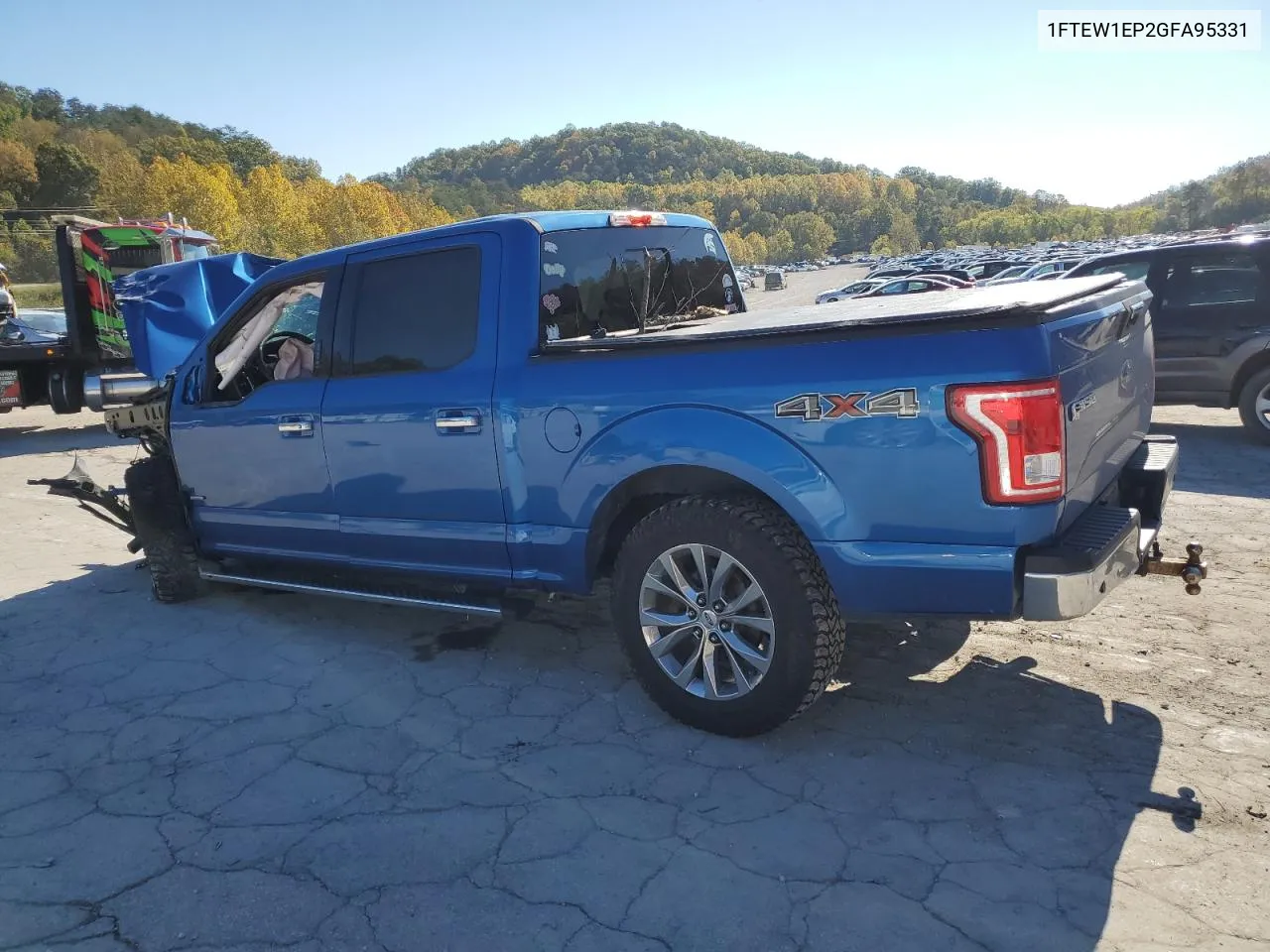 2016 Ford F150 Supercrew VIN: 1FTEW1EP2GFA95331 Lot: 76280774