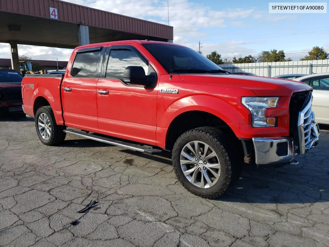 1FTEW1EF1GFA90080 2016 Ford F150 Supercrew