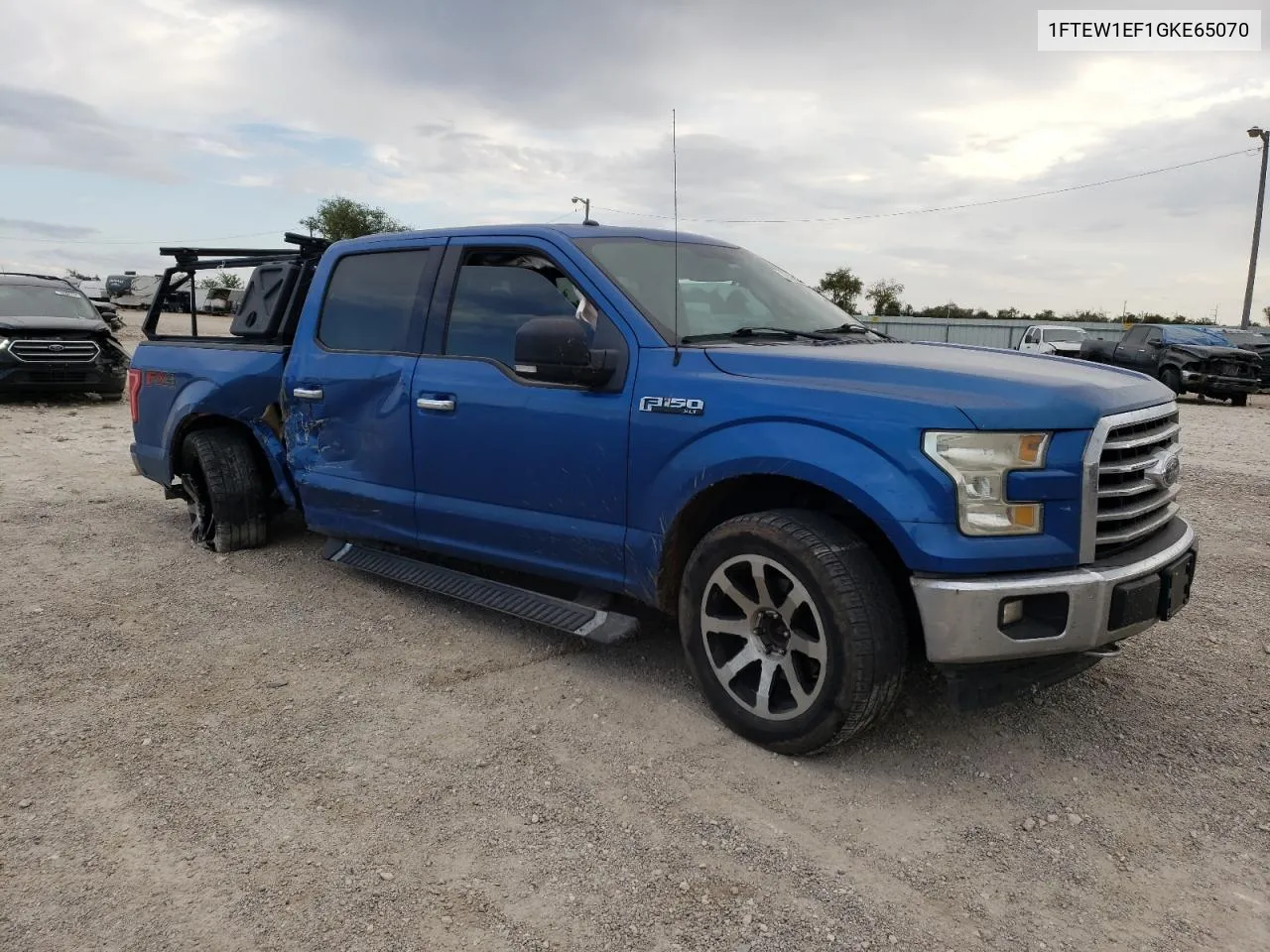 2016 Ford F150 Supercrew VIN: 1FTEW1EF1GKE65070 Lot: 76326144