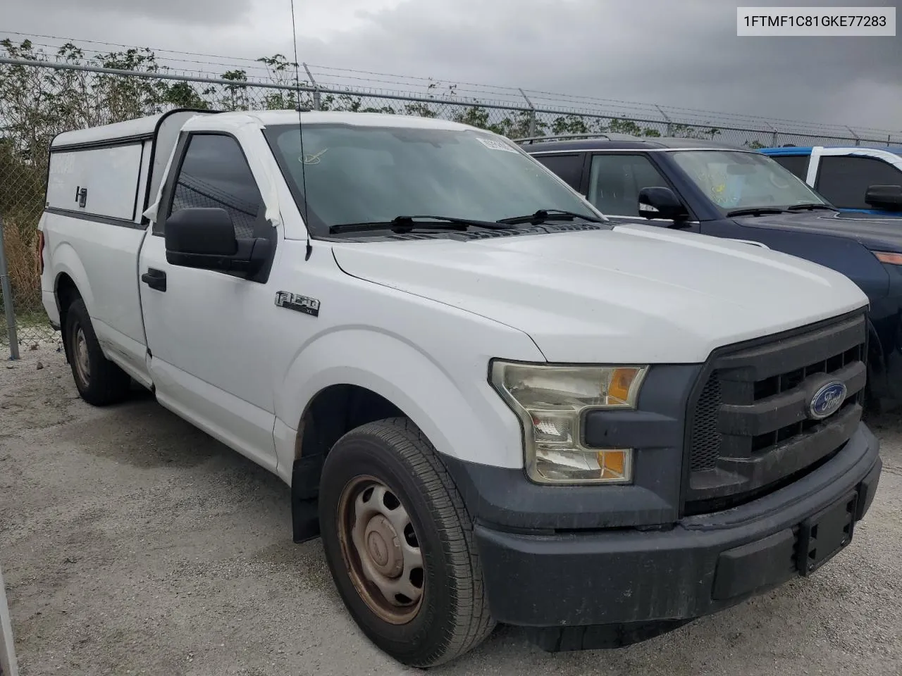 2016 Ford F150 VIN: 1FTMF1C81GKE77283 Lot: 76329704