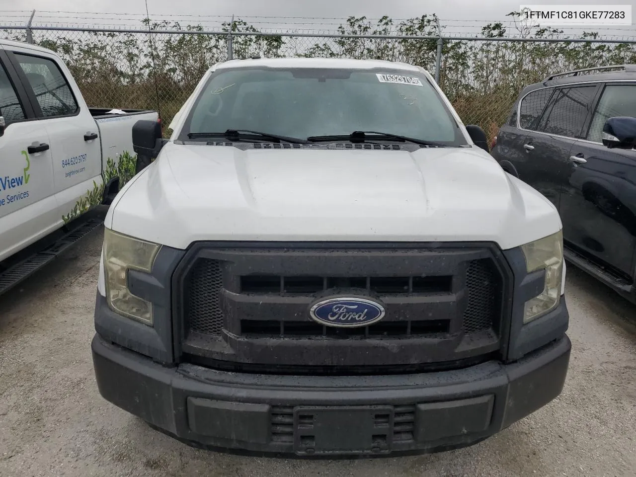 2016 Ford F150 VIN: 1FTMF1C81GKE77283 Lot: 76329704