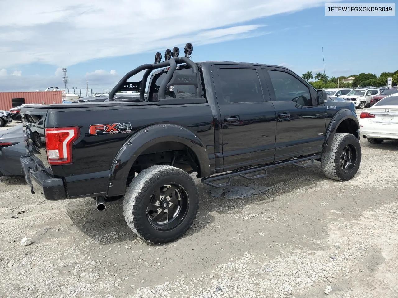 2016 Ford F150 Supercrew VIN: 1FTEW1EGXGKD93049 Lot: 76330644