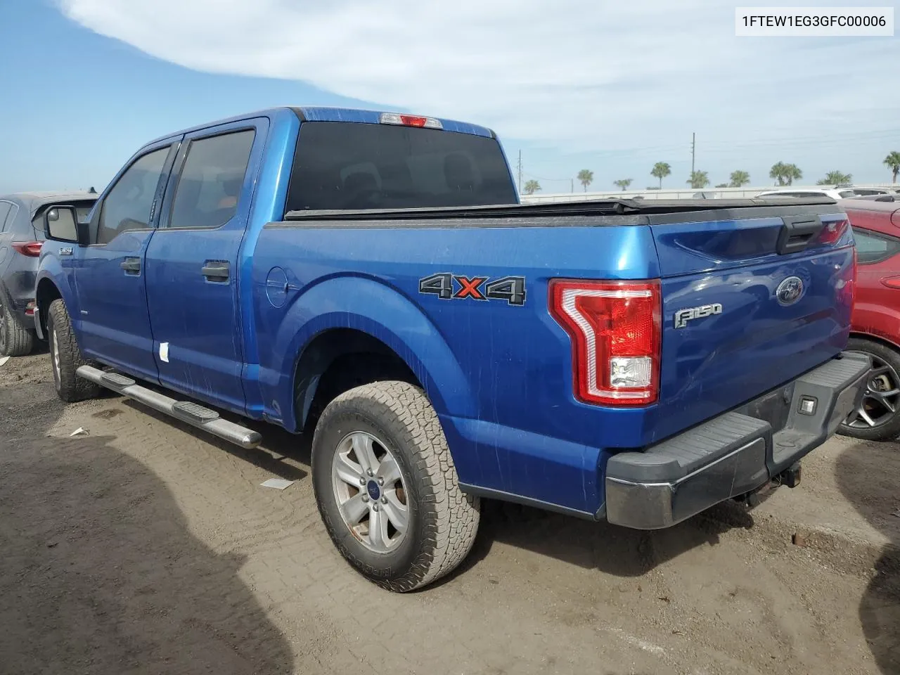 2016 Ford F150 Supercrew VIN: 1FTEW1EG3GFC00006 Lot: 76333014