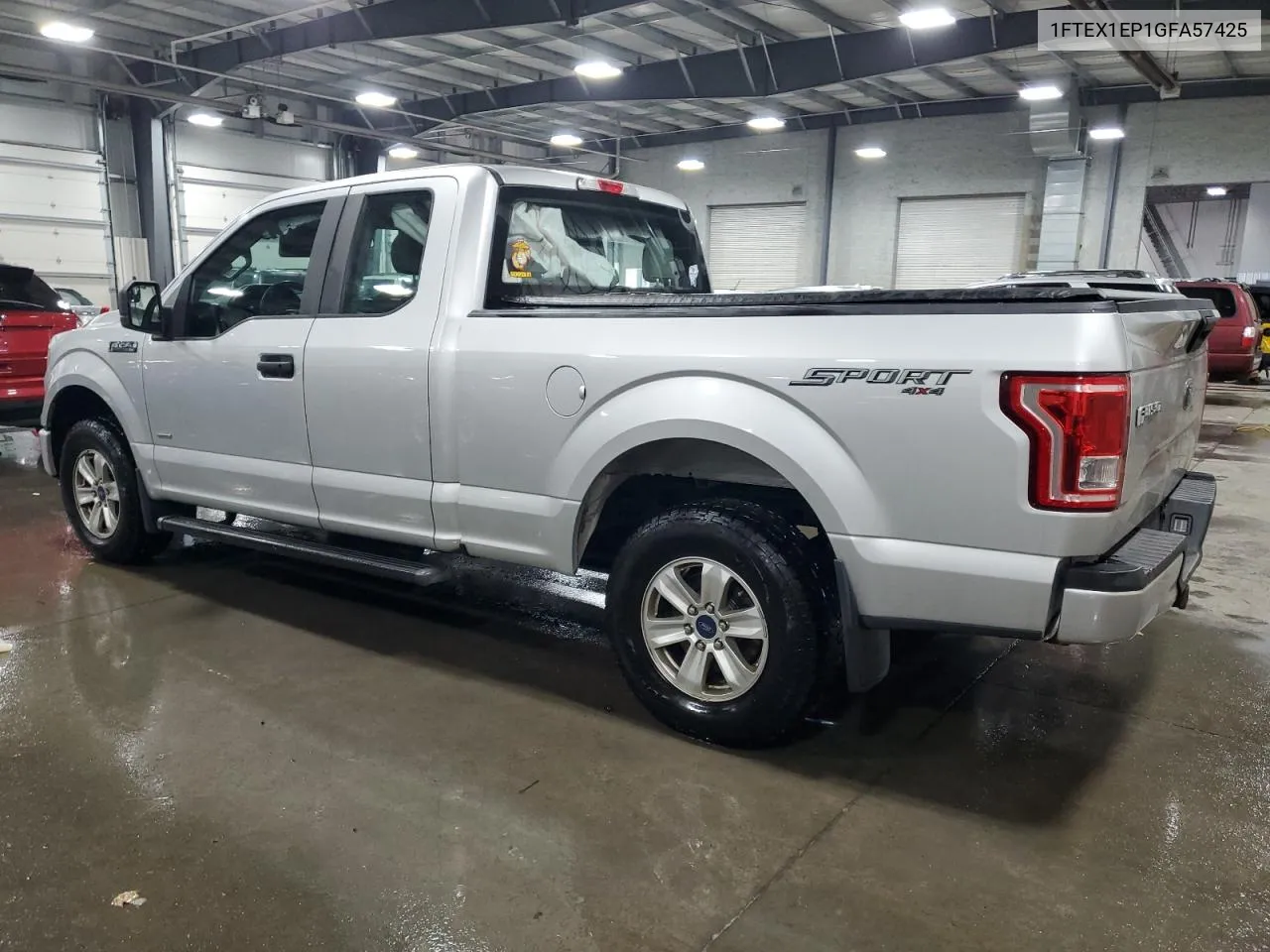 2016 Ford F150 Super Cab VIN: 1FTEX1EP1GFA57425 Lot: 76341024