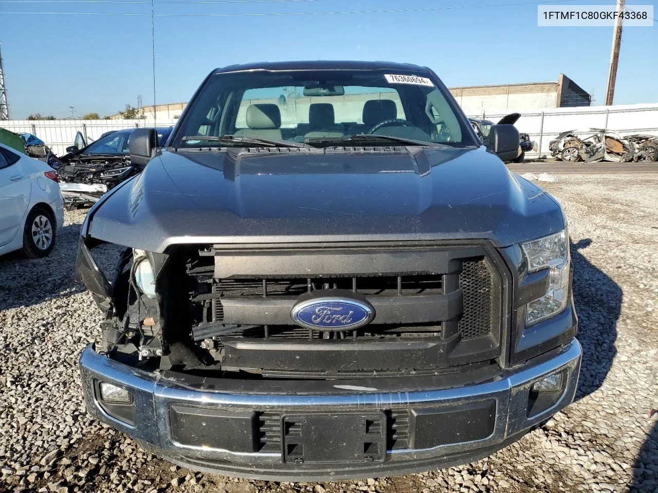 1FTMF1C80GKF43368 2016 Ford F150